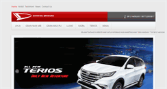 Desktop Screenshot of daihatsujabar.com